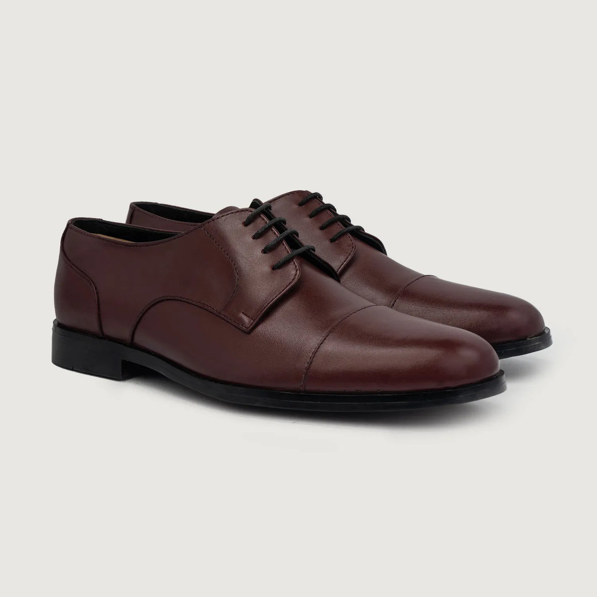 Attorney Derby Kastanjebruin Leren schoenen voor Heren For Men in Maroon Full-Grain Leather - Zijaanzicht | Online kopen