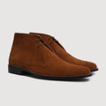 Corry Chukka Bruin Suede Leren laarzen voor Heren