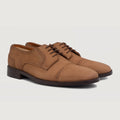Dirk Brogues Derby Bruin Nubuck Leren schoenen voor Heren