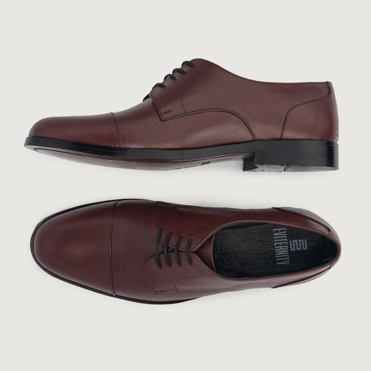Attorney Derby Kastanjebruin Leren schoenen voor Heren For Men - Versterkte hielkap & precisie dubbele stiksels