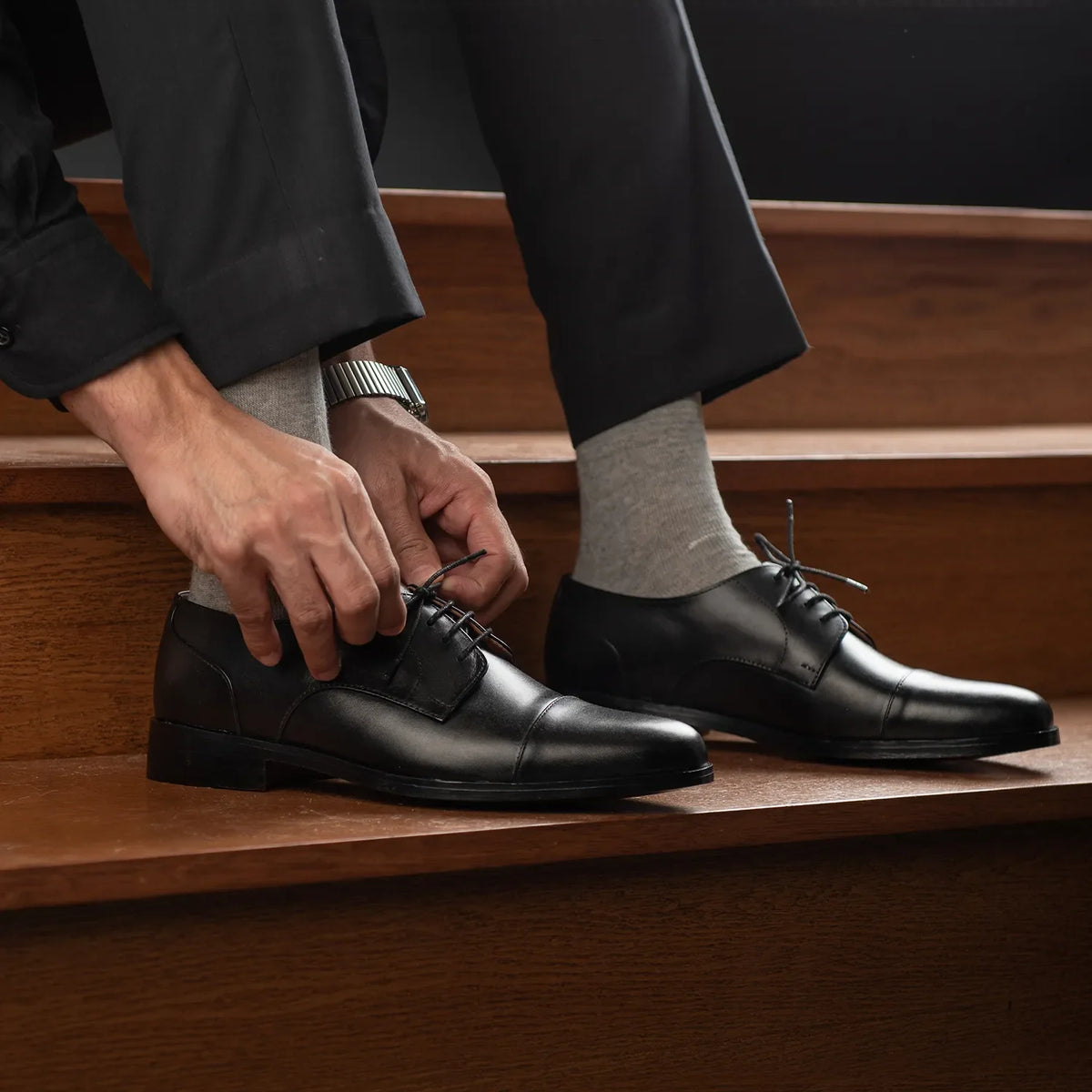 Orlaven Attorney Leren derbyschoenen voor Heren footwear image 10