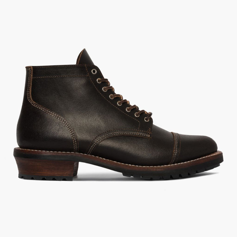 Vanguard Waxed Cacao Leather Boots voor Heren