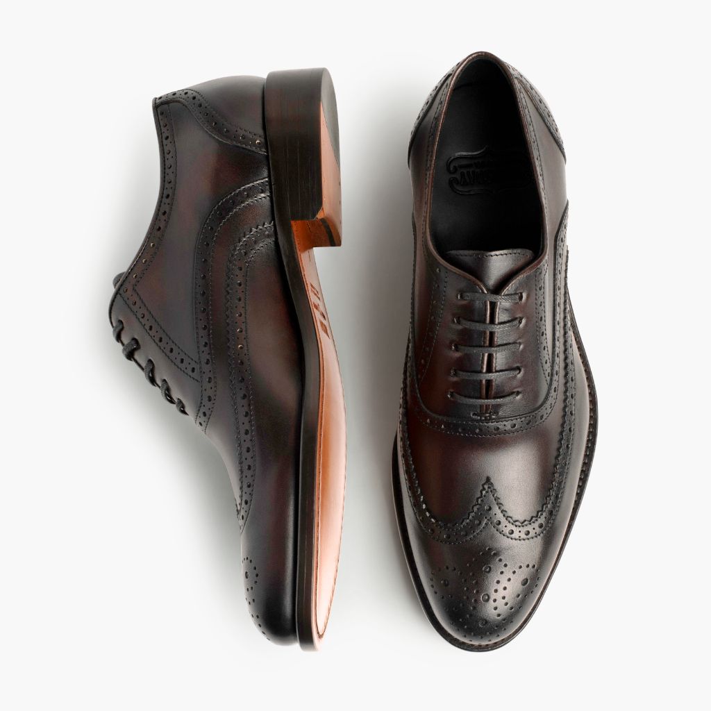 Aviator Chocolate Leren loafers voor Heren - Zijaanzicht met ergonomische mouwsnede