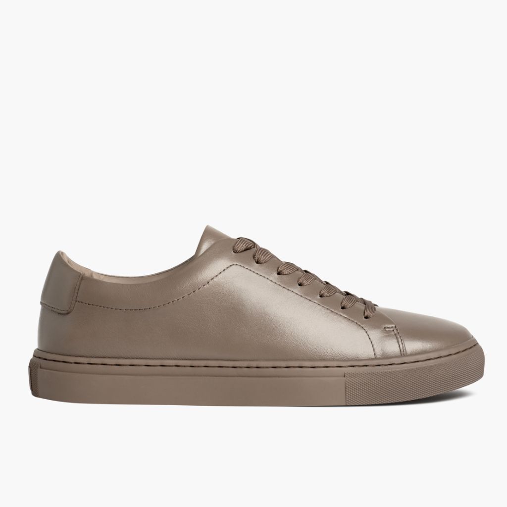 Classic Full-Grain leather Sneakers - Goodyear-welt constructie & neusdetail