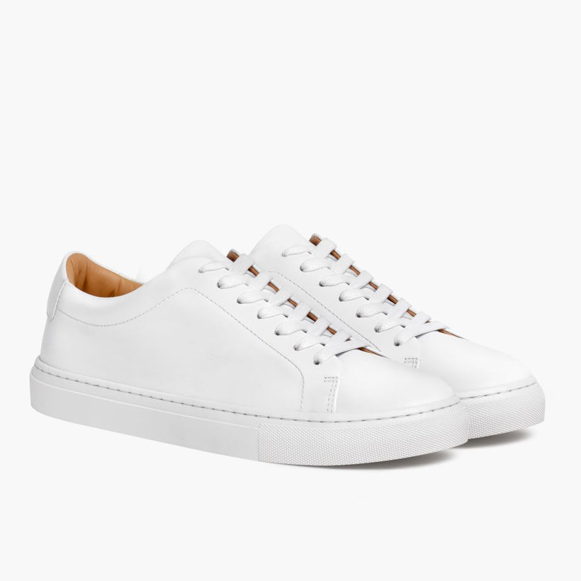 Encore White Leather Sneakers voor Dames