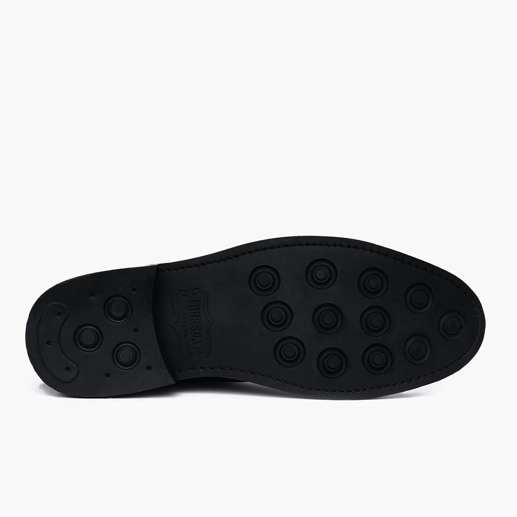 High-Traction Rubber Outsole & Lug Tread Pattern on Cadet Mocha Leren laarzen voor Heren