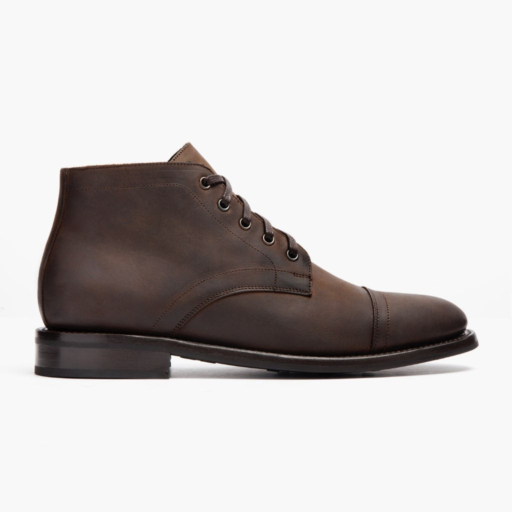 Classic Full-Grain leather Boots - Goodyear-welt constructie & neusdetail