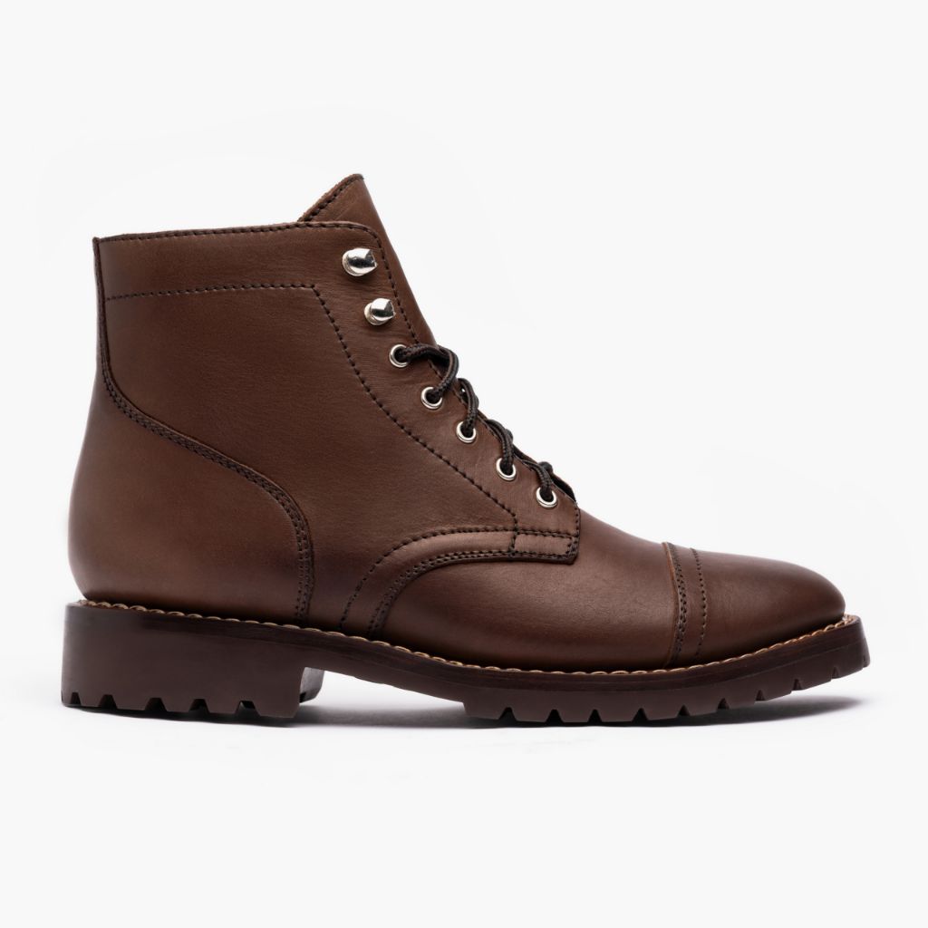 Classic Full-Grain leather Boots - Goodyear-welt constructie & neusdetail