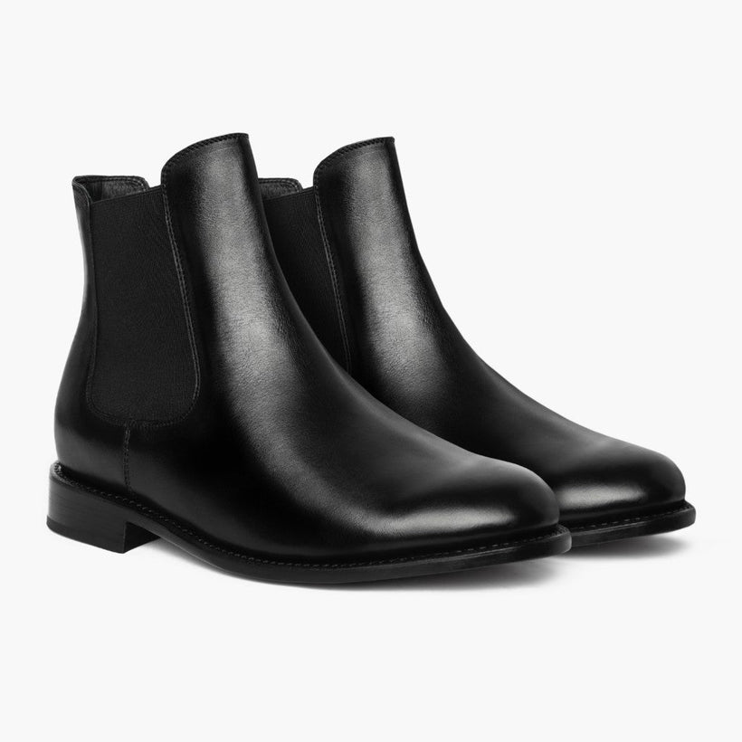 Cavalier Zwart Leather Boots voor Heren