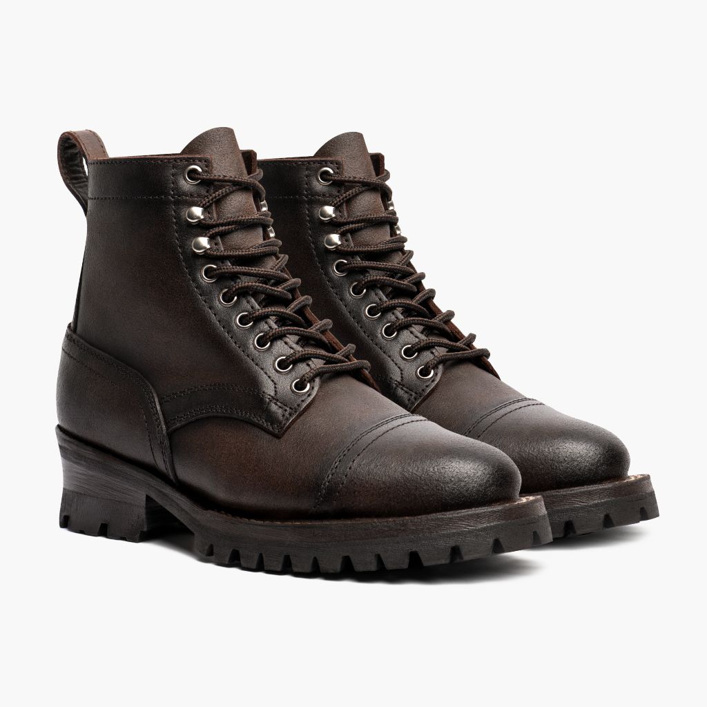 Challenger Canyon Leren laarzen voor Heren in Classic Full-Grain Leather - Zijaanzicht | Online kopen