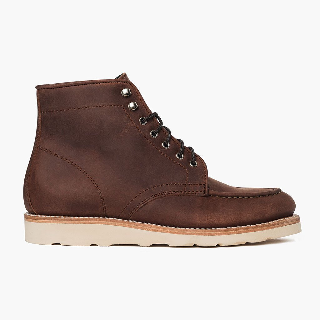 Classic Full-Grain leather Boots - Goodyear-welt constructie & neusdetail
