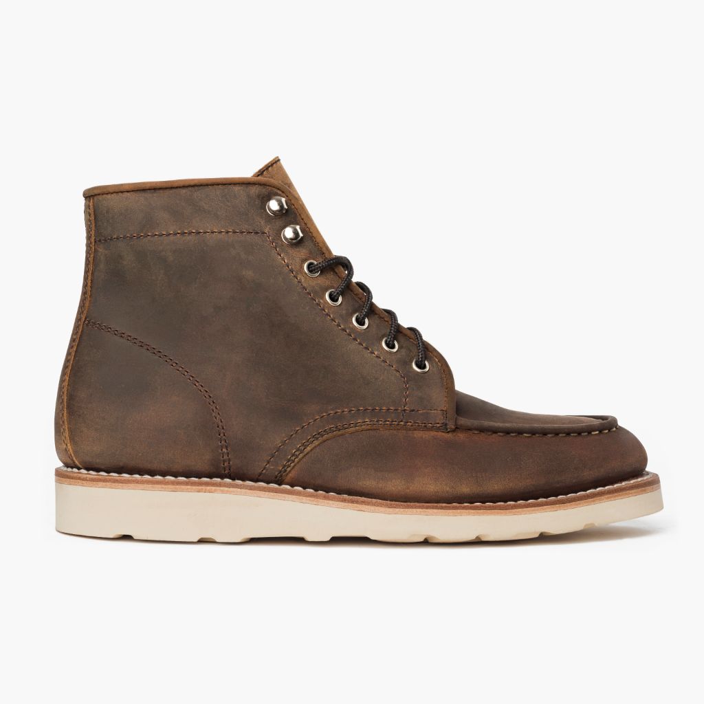 Classic Full-Grain leather Boots - Goodyear-welt constructie & neusdetail