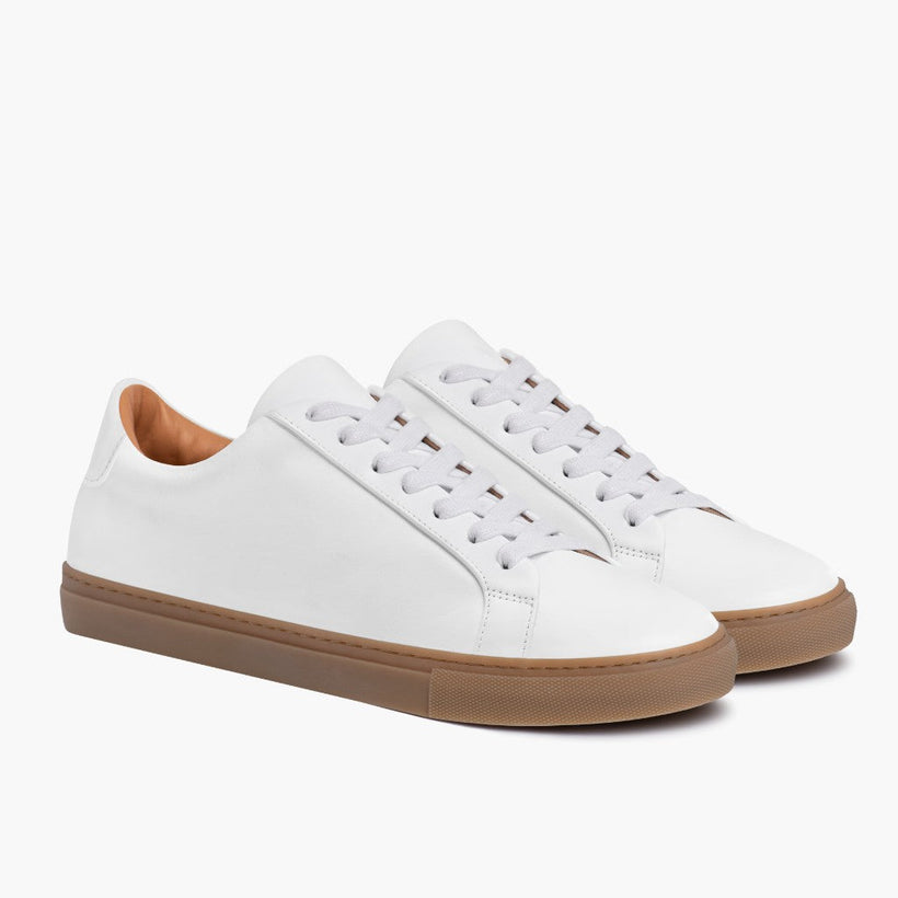 Legacy White Leather Sneakers voor Heren