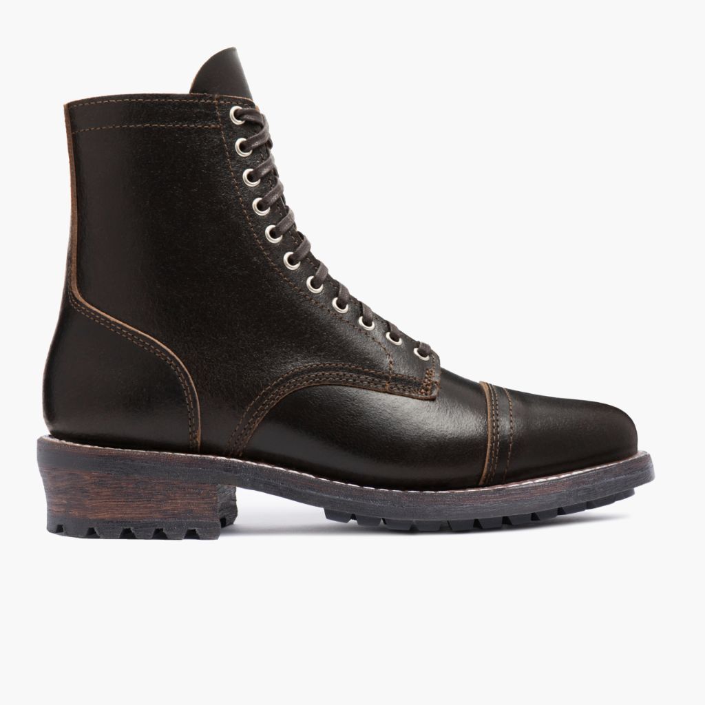 Classic Full-Grain leather Boots - Goodyear-welt constructie & neusdetail