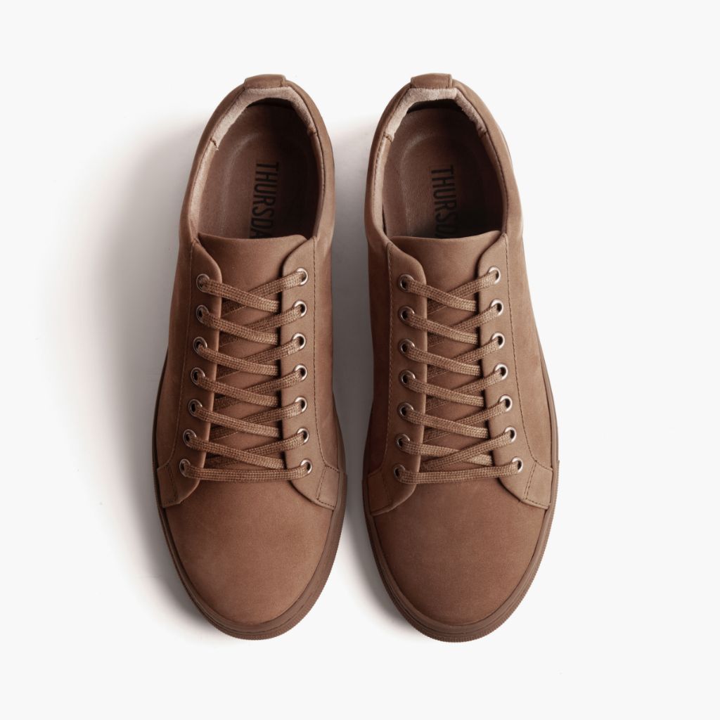 Premier Low Top Pebble Leren sneakers voor Heren For Men - Versterkte hielkap & precisie dubbele stiksels