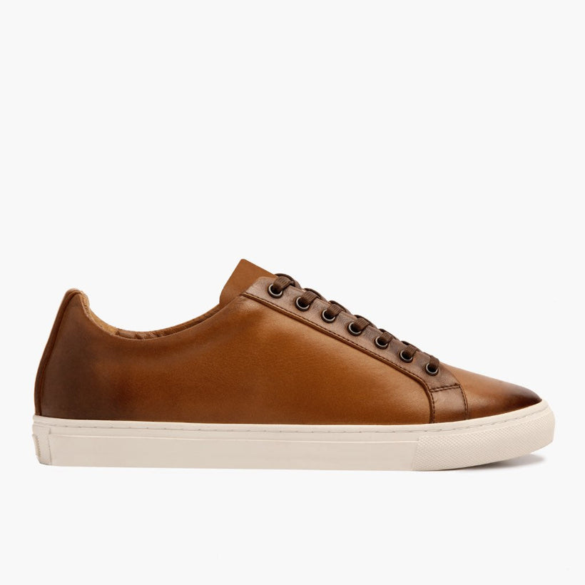 Premier Low Top Toffee Leather Sneakers voor Heren