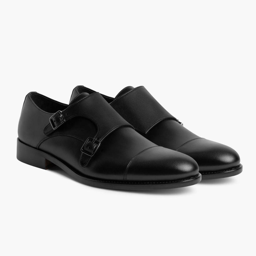 Saint Zwart Leather Loafers voor Heren