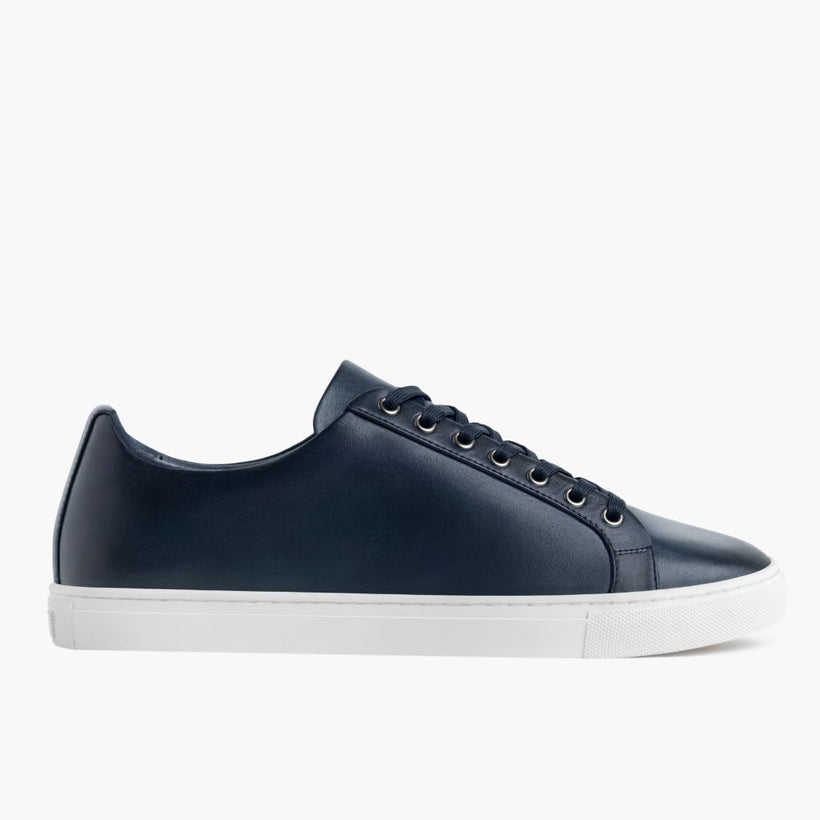 Premier Low Top Deep Blauw Leather Sneakers voor Heren