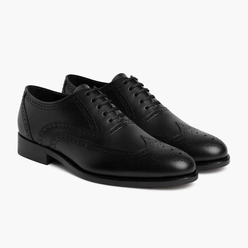 Aviator Zwart Leather Loafers voor Heren