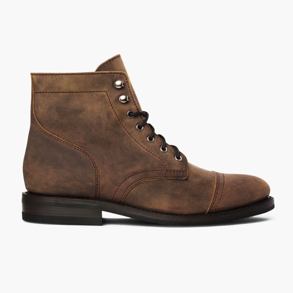 Classic Full-Grain leather Boots - Goodyear-welt constructie & neusdetail