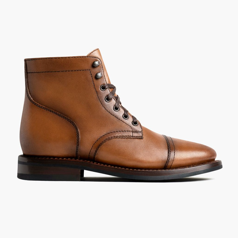Captain Toffee Leather Boots voor Heren