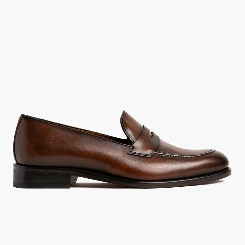 Lincoln Rich Mahogany Leather Sneakers voor Heren