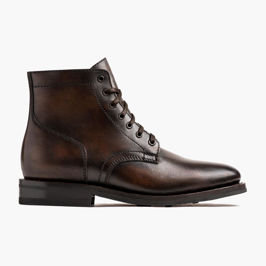 Black Full-Grain leather Boots - Goodyear-welt constructie & neusdetail