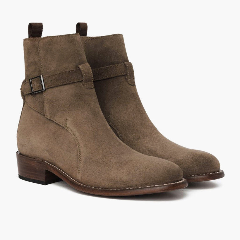 Rogue Taupe Leather Boots voor Heren