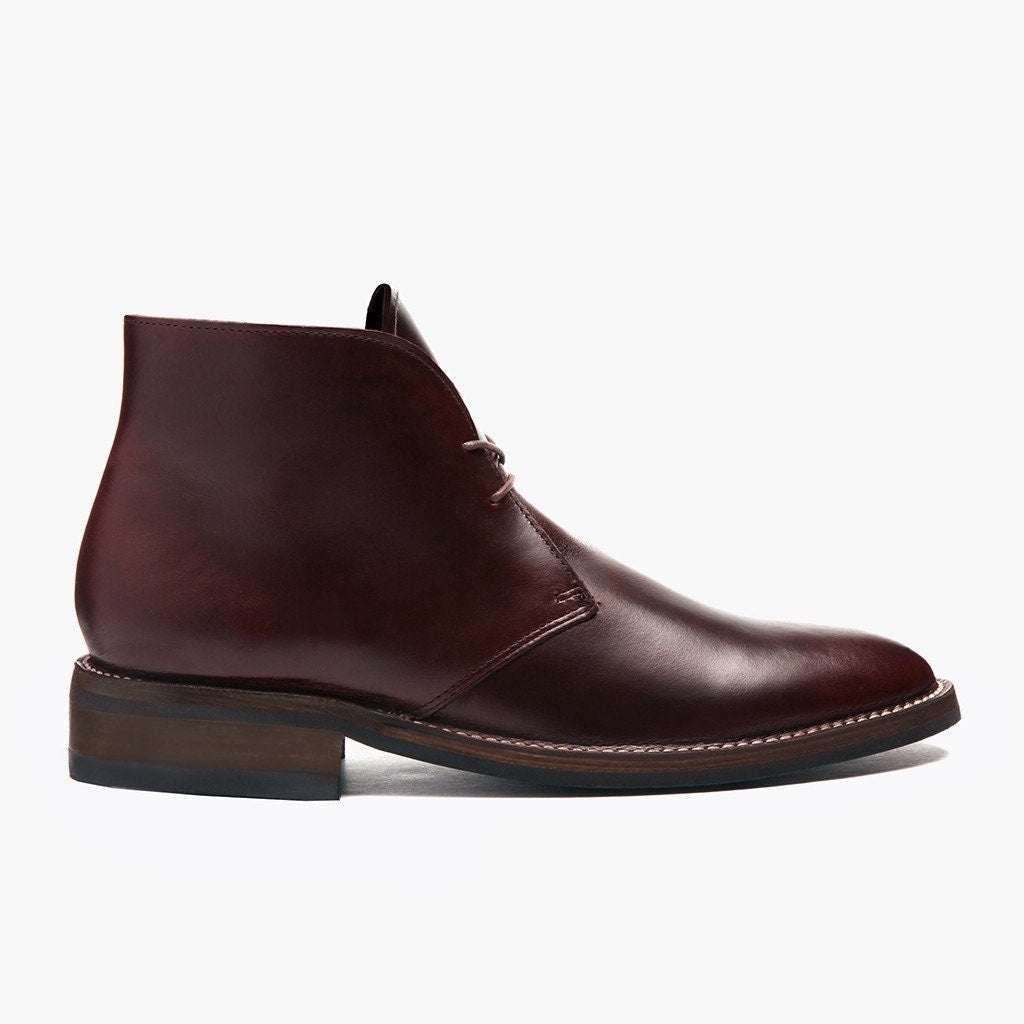 Brown Full-Grain leather Boots - Goodyear-welt constructie & neusdetail