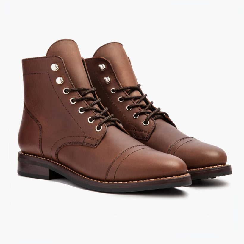 Captain Whiskey Leather Boots voor Dames