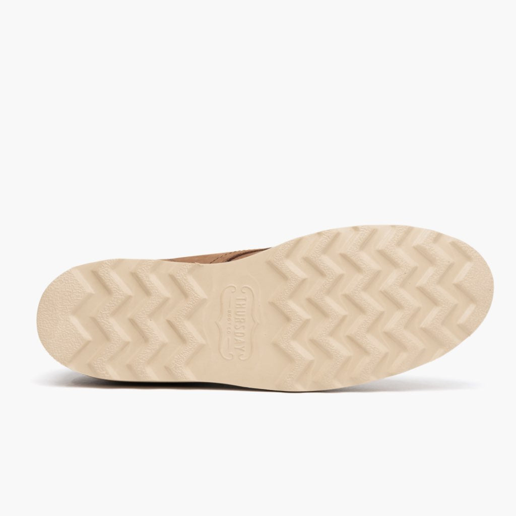 High-Traction Rubber Outsole & Lug Tread Pattern on Diplomat Pebble Leren laarzen voor Dames