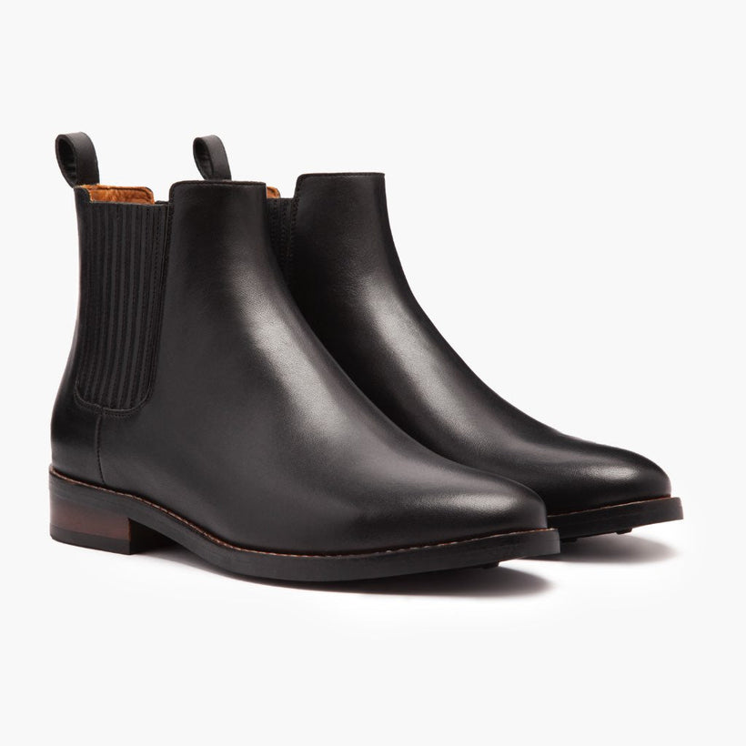 Dreamer Zwart Leather Boots voor Dames