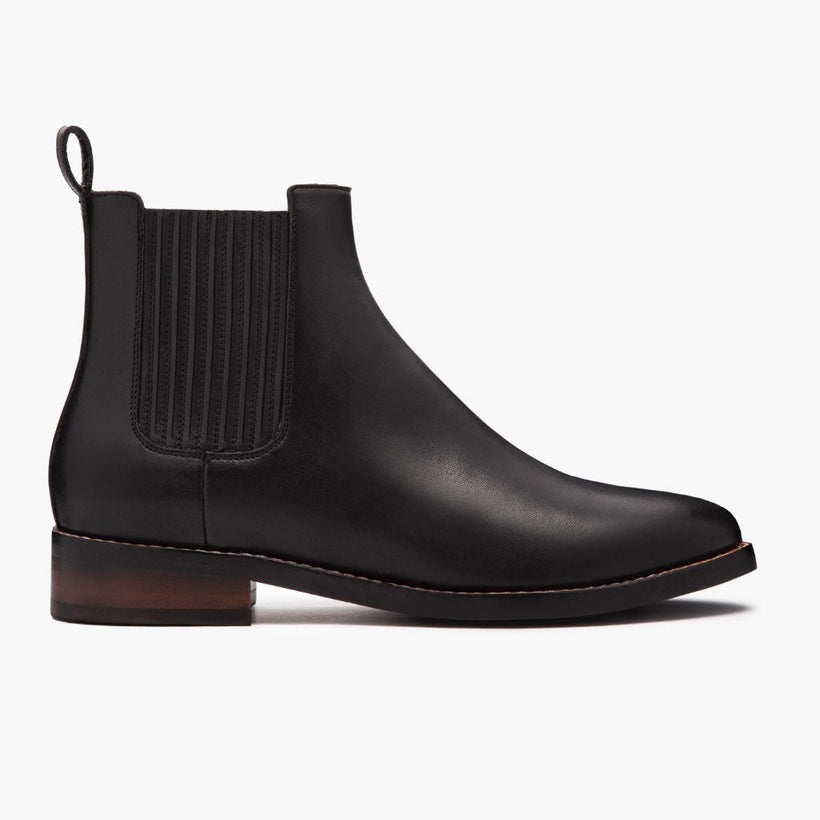Dreamer Zwart Leather Boots voor Dames