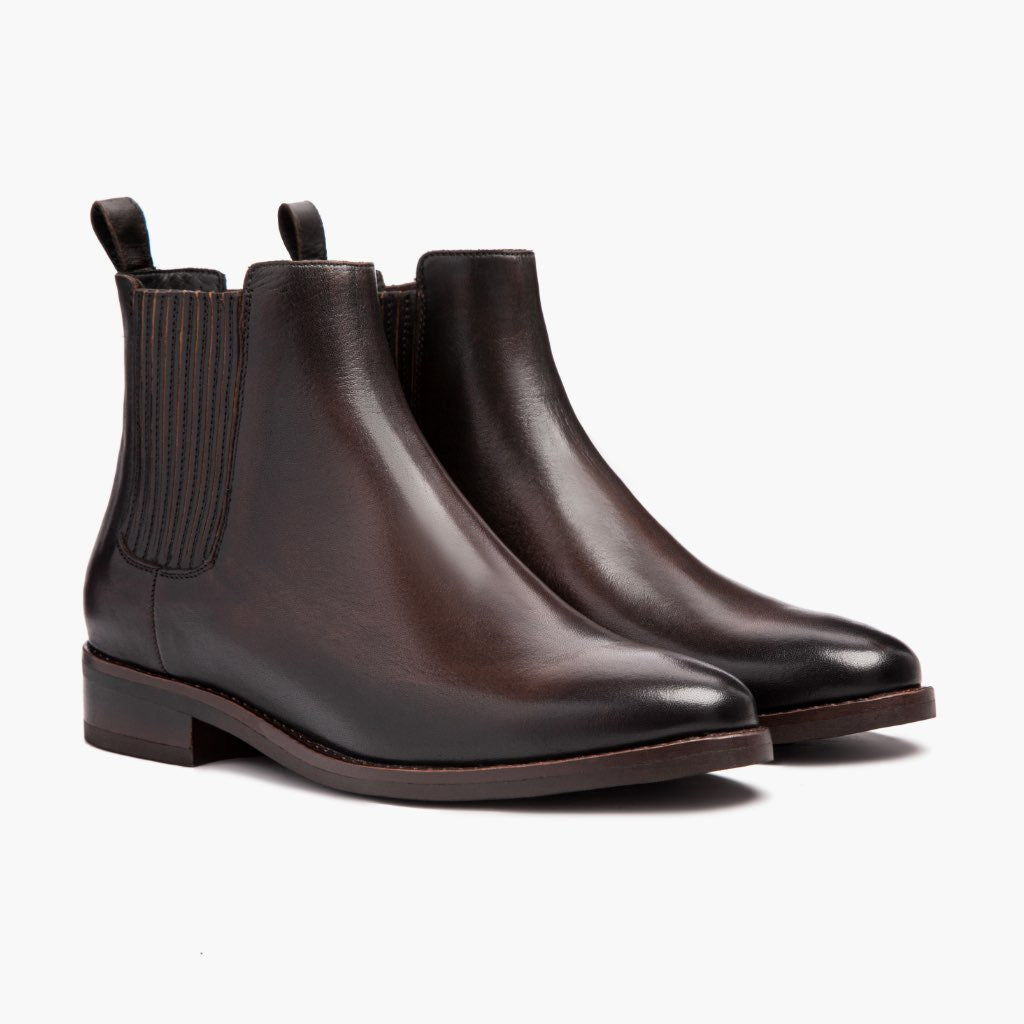 Black Full-Grain leather Boots - Goodyear-welt constructie & neusdetail