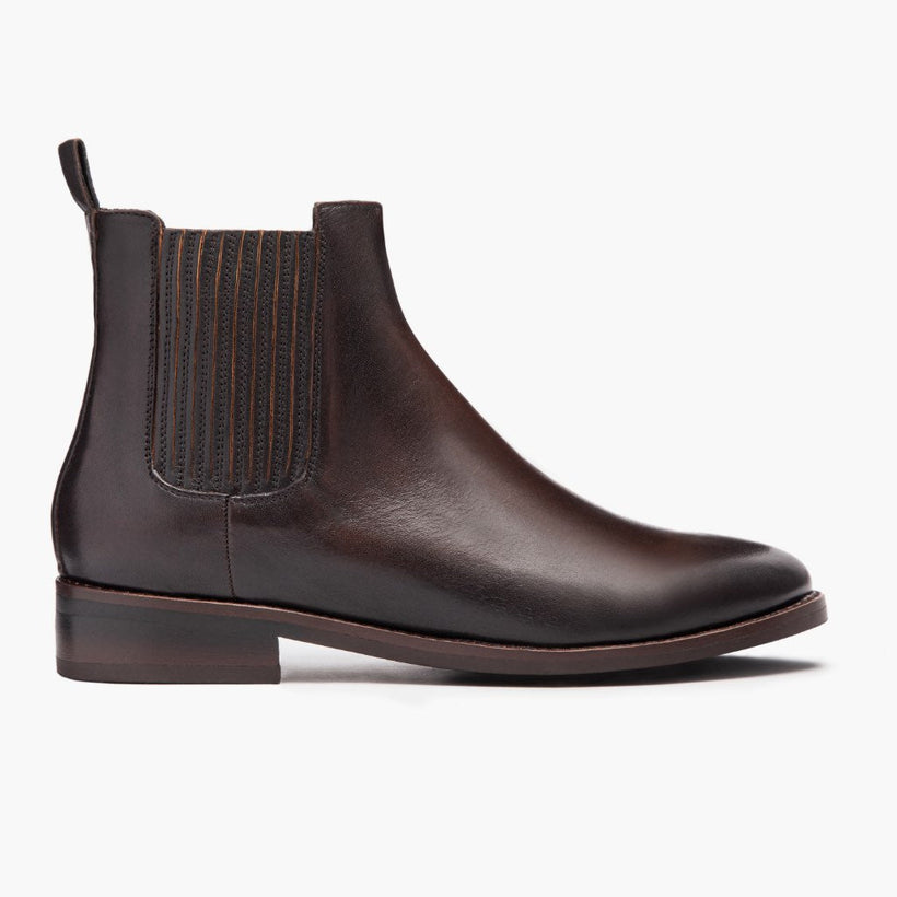 Dreamer Zwart Coffee Leather Boots voor Dames
