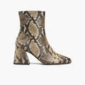 Heartbreaker Snake Print Leren laarzen voor Dames