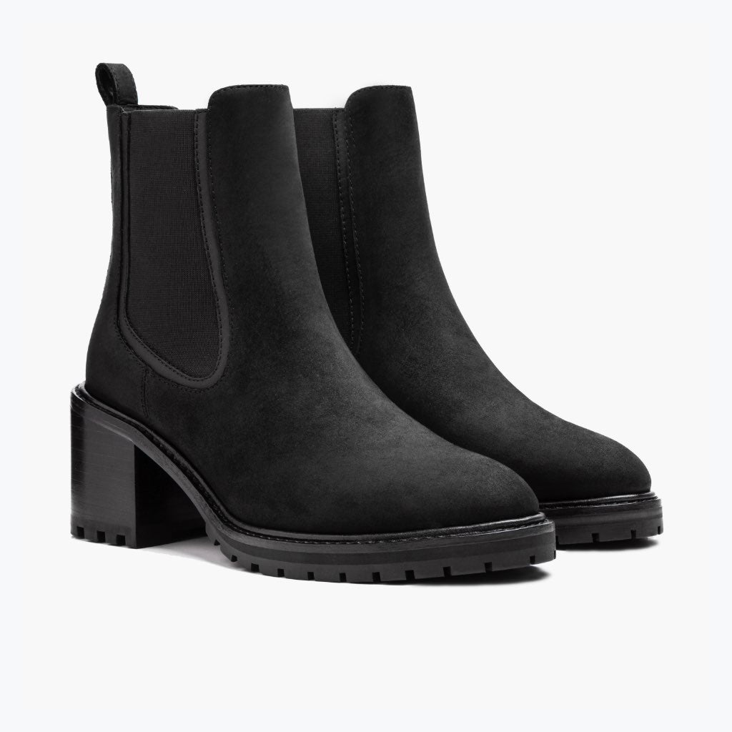 Black Full-Grain leather Boots - Goodyear-welt constructie & neusdetail