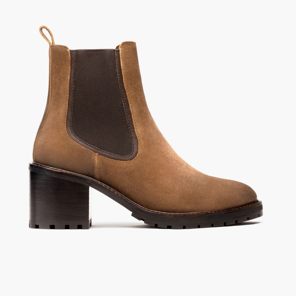 Knockout Safari Leren laarzen voor Dames in Classic Full-Grain Leather - Zijaanzicht | Online kopen