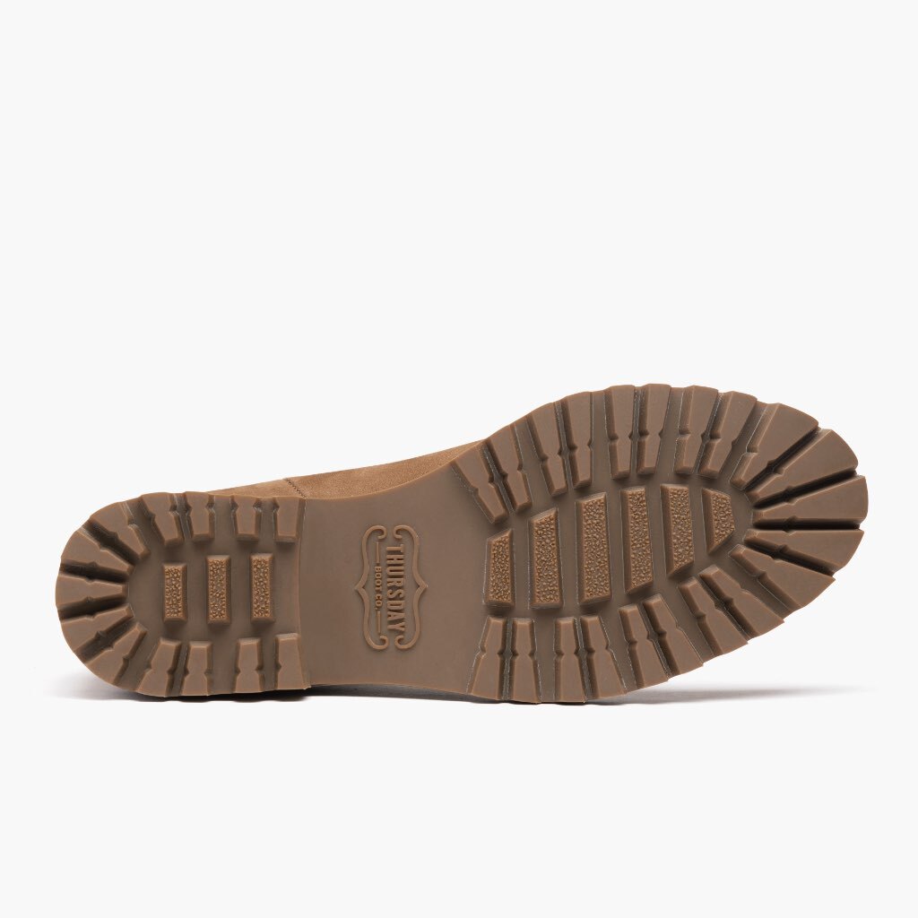 High-Traction Rubber Outsole & Lug Tread Pattern on Legend Pebble Leren laarzen voor Dames
