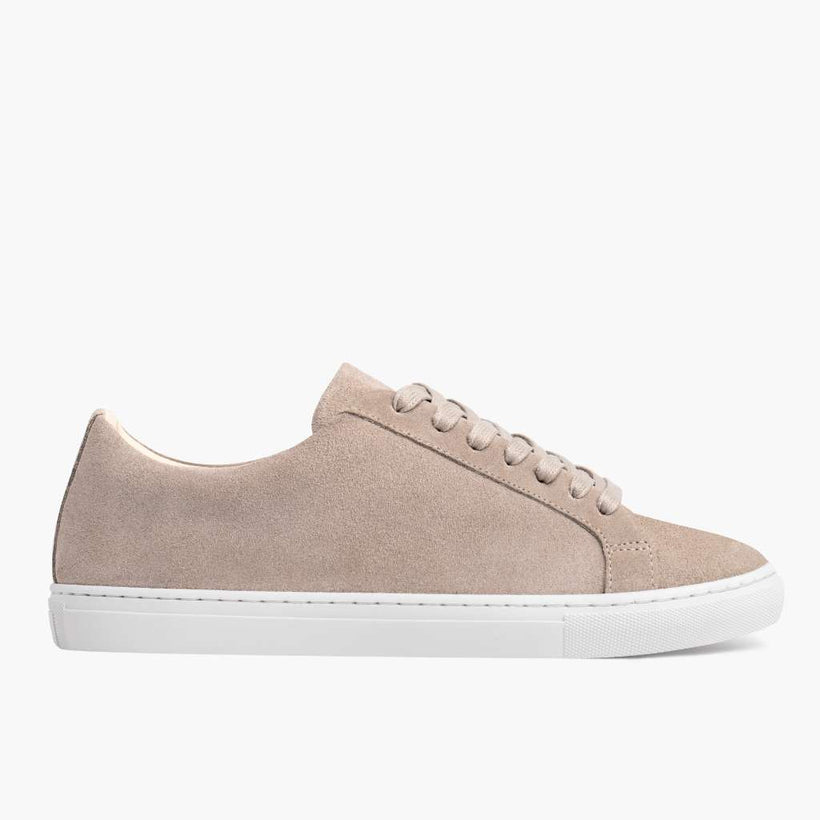 Premier Low Top Latte Leather Sneakers voor Dames