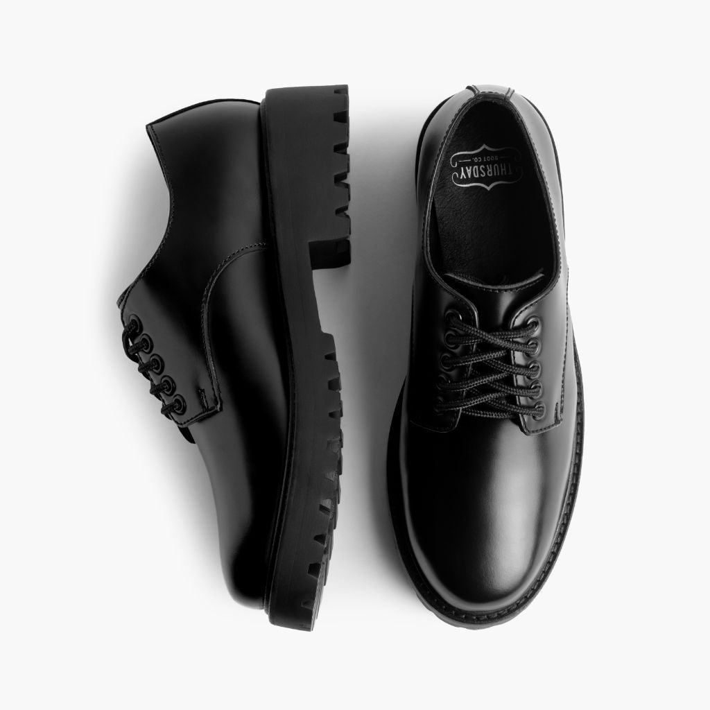 Renegade Zwart Leren sneakers voor Dames - Versterkte hielkap & precisie dubbele stiksels
