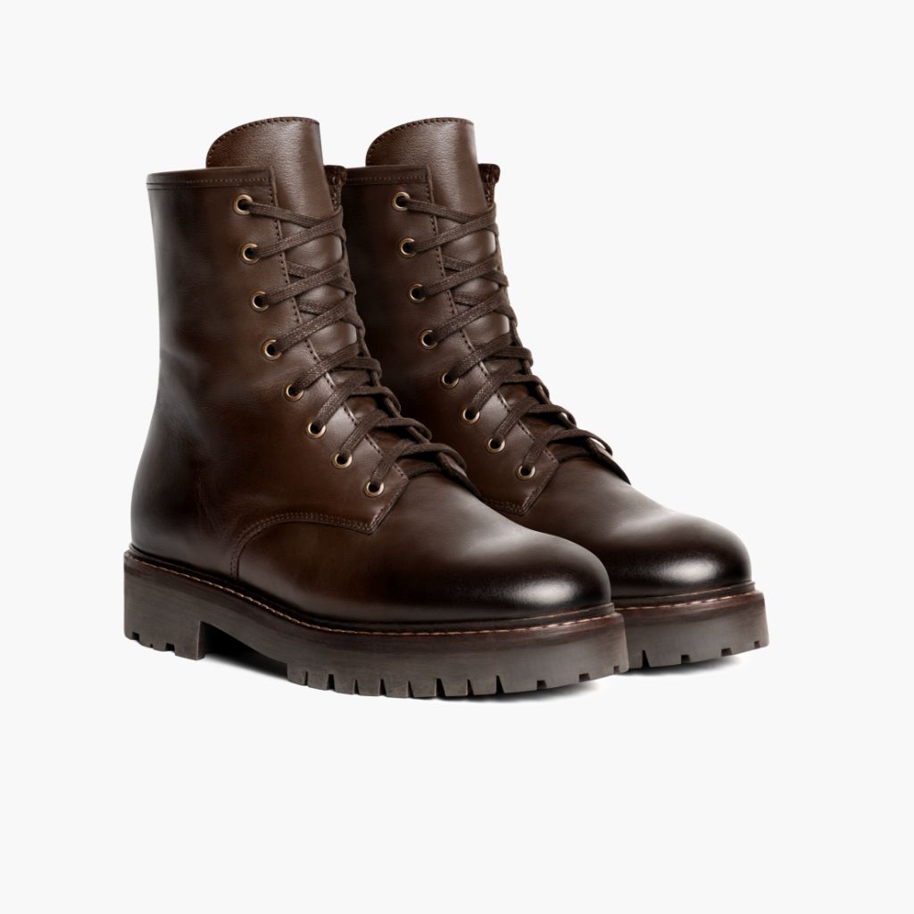 Classic Full-Grain leather Boots - Goodyear-welt constructie & neusdetail