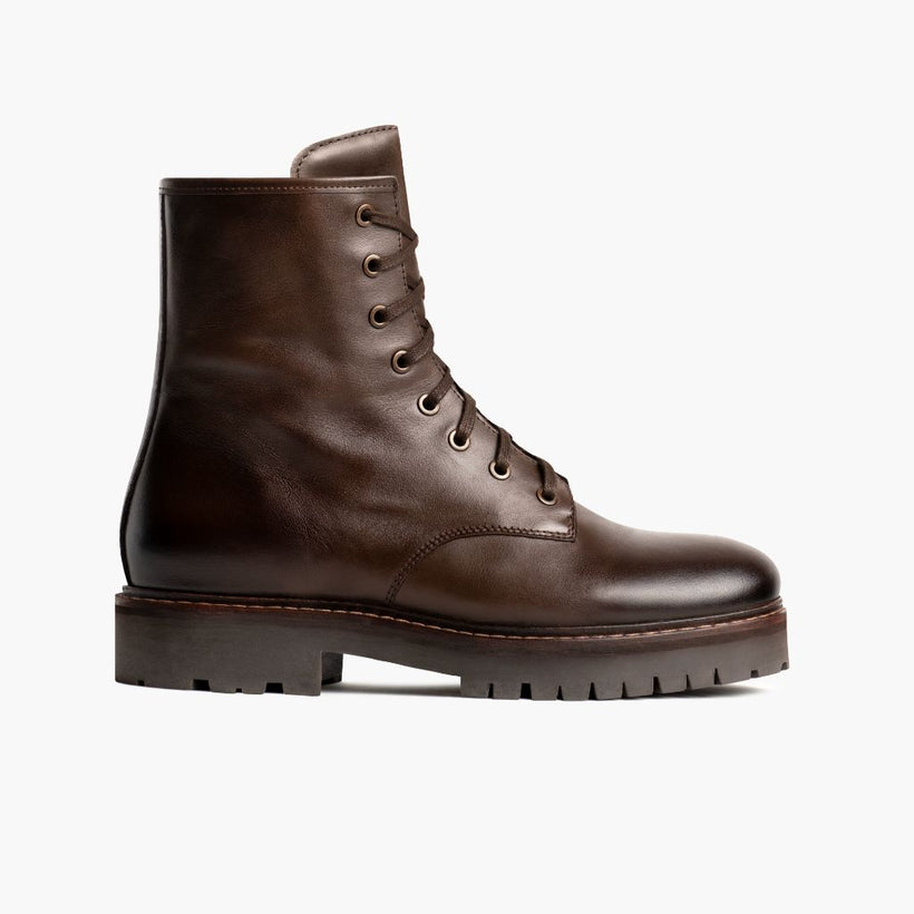 Combat Java Leather Boots voor Dames