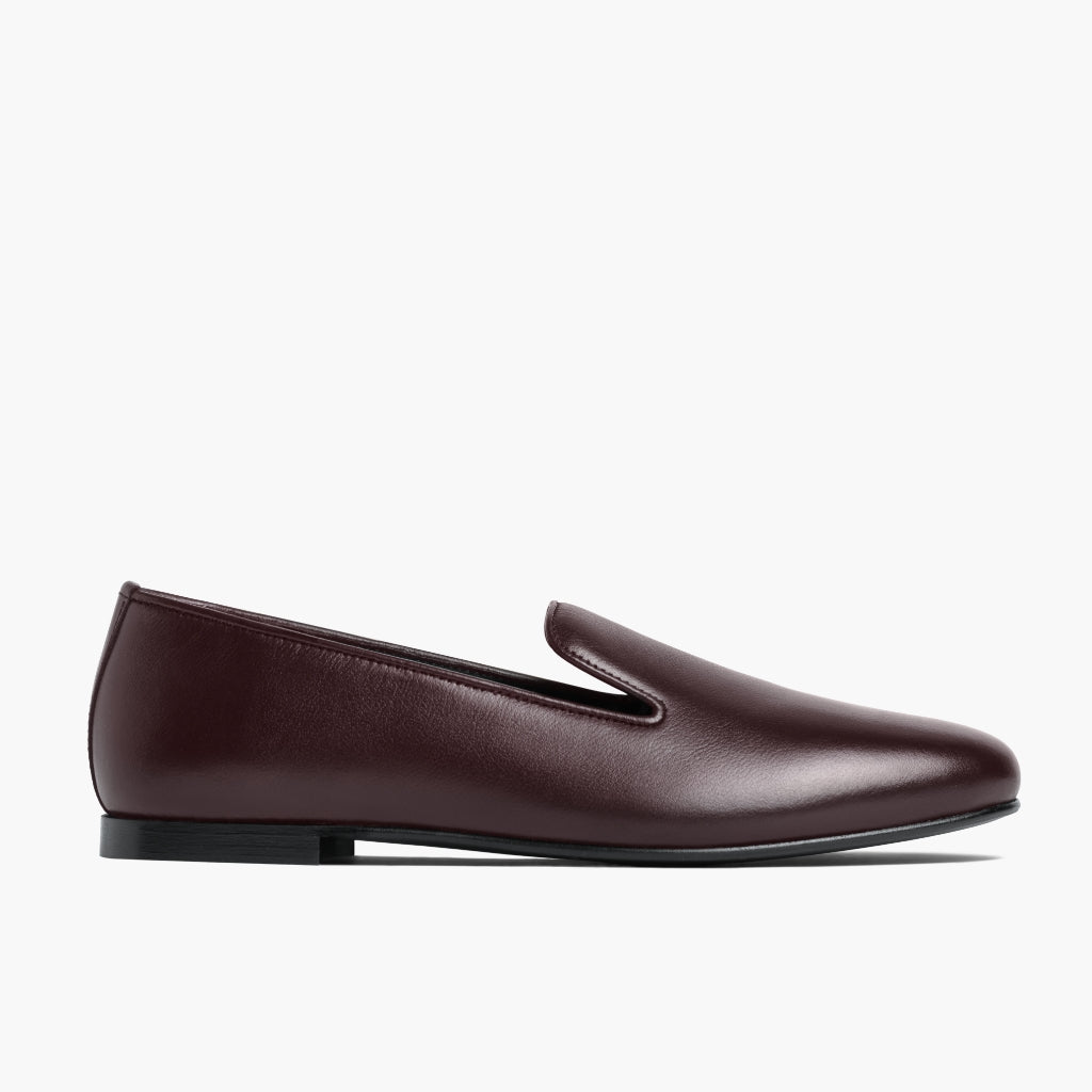 Burgundy Full-Grain leather Boots - Goodyear-welt constructie & neusdetail