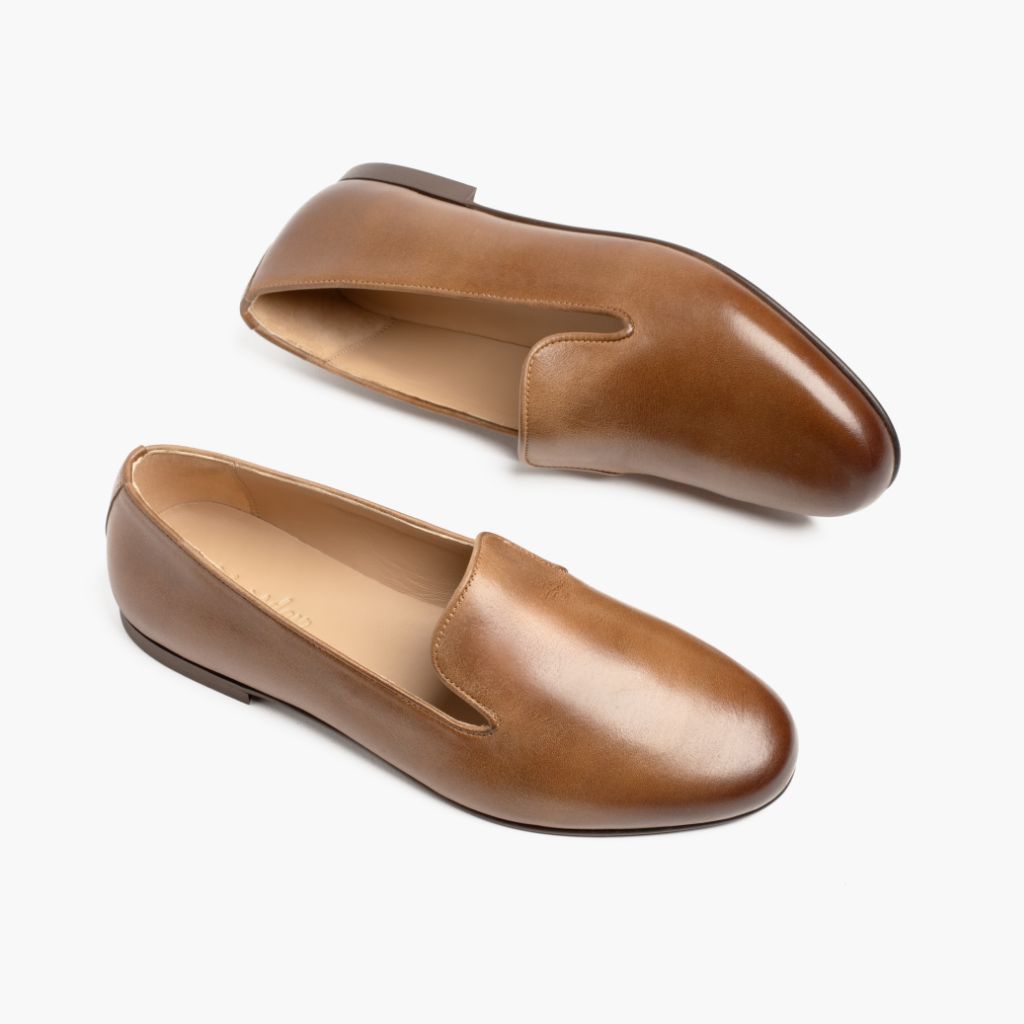 High-Traction Rubber Outsole & Lug Tread Pattern on Eden Ginger Leren laarzen voor Dames