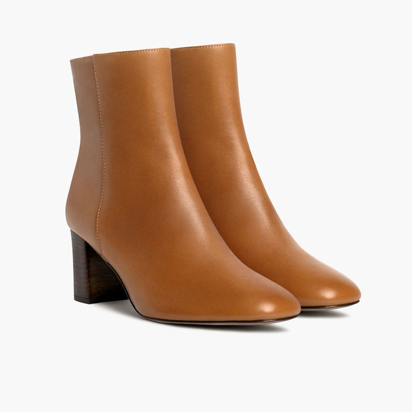High Standard Toffee Leren laarzen voor Dames