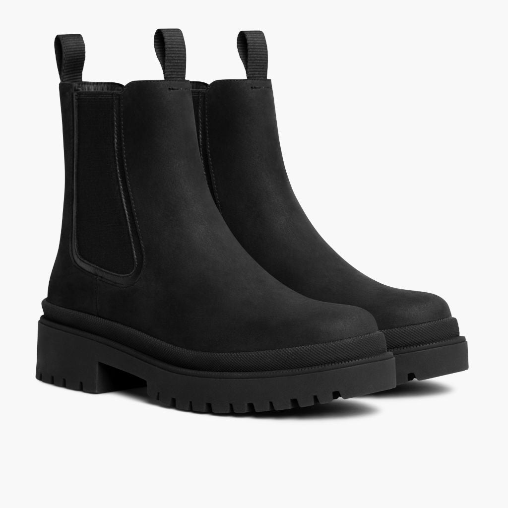 Black Full-Grain leather Boots - Goodyear-welt constructie & neusdetail