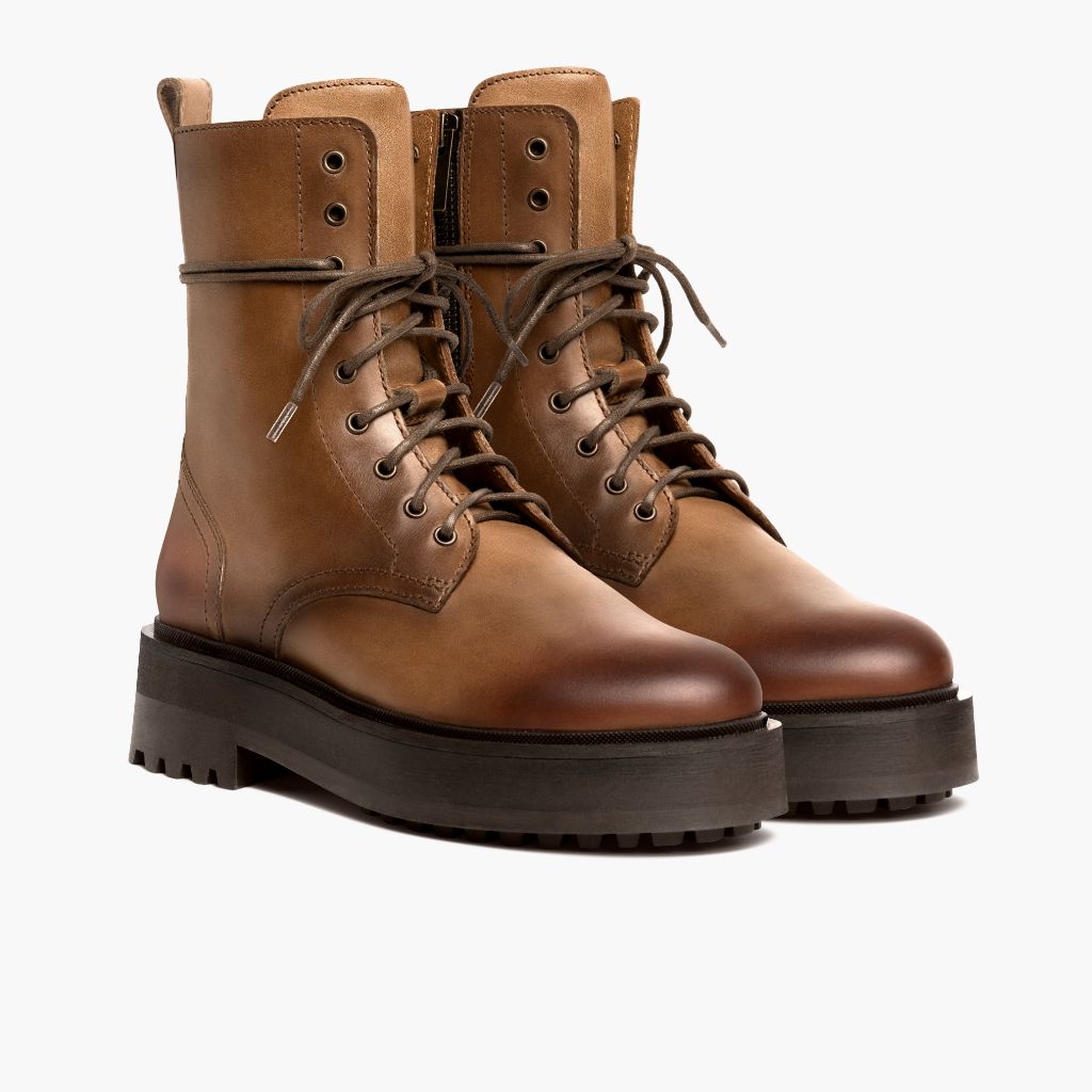 Classic Full-Grain leather Boots - Goodyear-welt constructie & neusdetail