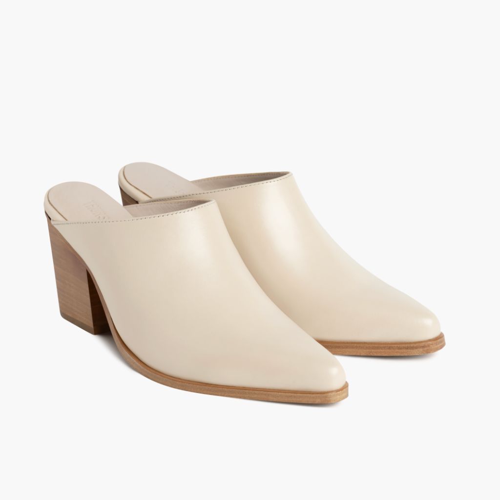 Summer Ivory Leren laarzen voor Dames in Classic Full-Grain Leather - Zijaanzicht | Online kopen