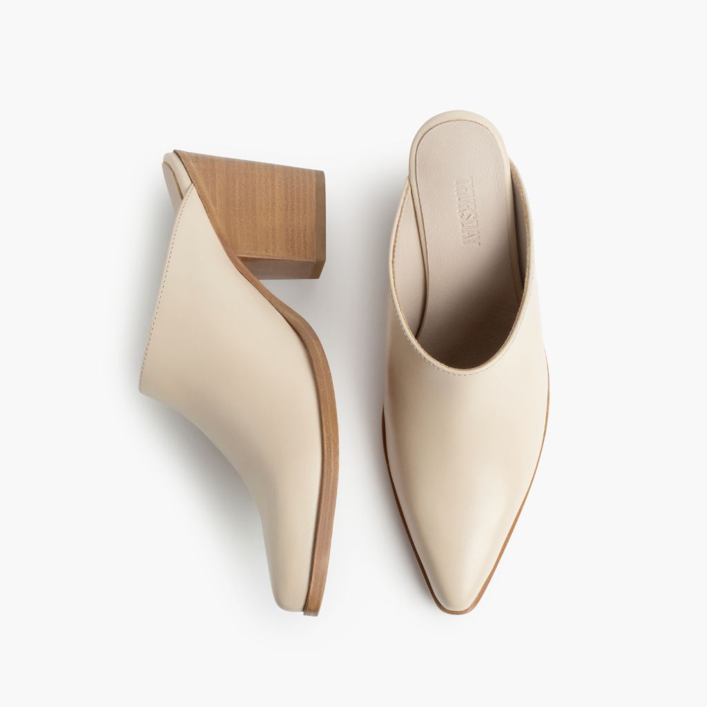 Summer Ivory Leren laarzen voor Dames - Versterkte hielkap & precisie dubbele stiksels